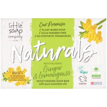 Little Soap Company Naturals Bar Soap Lemongrass & Ginger (100g)