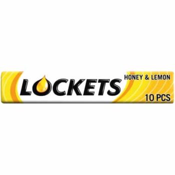 Lockets Honey & Lemon Medicated Lozenges (10 x 41g)