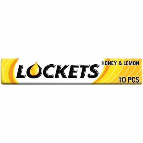 Lockets Honey & Lemon Medicated Lozenges (10 x 41g)