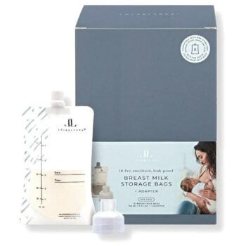 Lola & Lykke Milk Storage Bags and Adapter (10)