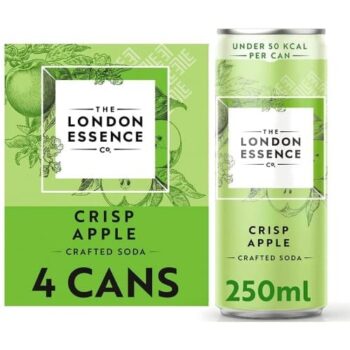 London Essence Crisp Apple Soda (4 x 250ml)