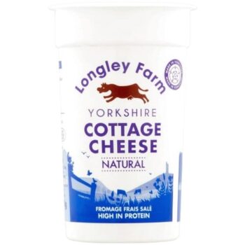 Longley Farm Natural Cottage Cheese (250g)