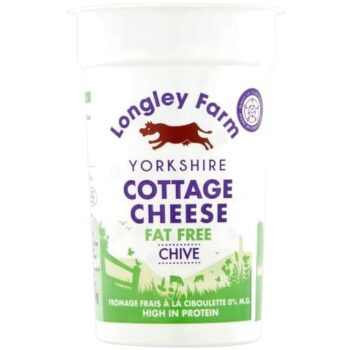 Longley Farm Virtually Fat Free Cottage Cheese With Chives