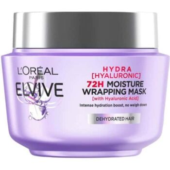 L'Oreal Elvive Hydra Hyaluronic Acid Mask for Dehydrated Hair Moisturising (300ml)
