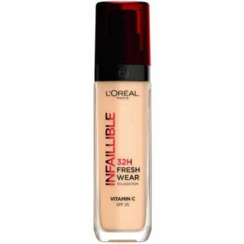 L'Oreal Paris Infallible 32hr Freshwear Liquid Foundation 100 Linen (30ml)