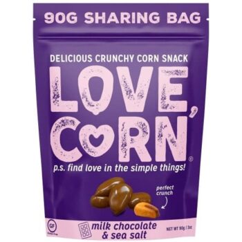 LOVE CORN Milk Chocolate & Sea Salt