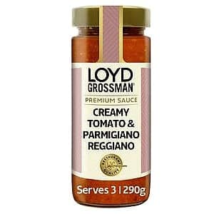 Loyd Grossman Creamy Tomato & Parmigiano Reggiano Pasta Sauce (290g)