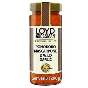 Loyd Grossman Pomodoro Mascarpone & Wild Garlic Pasta Sauce (290g)