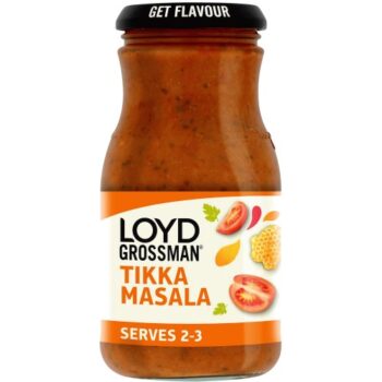 Loyd Grossman Tikka Masala Medium Curry Cooking Sauce (350g)