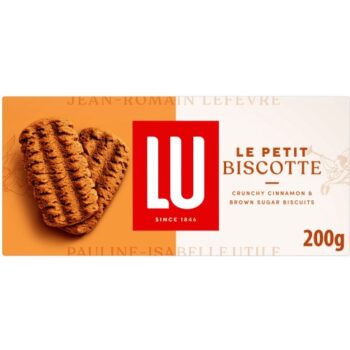 Lu Petit Biscotte Crunchy Cinnamon & Brown Sugar Biscuits (200g)