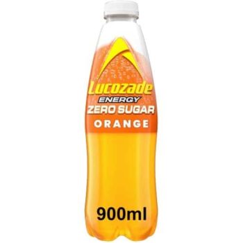 Lucozade Energy Zero Sugar Drink Orange (900ml)