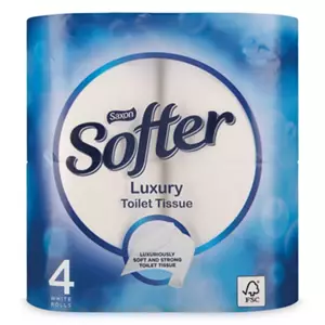 Luxury Toilet Paper 4 Pack