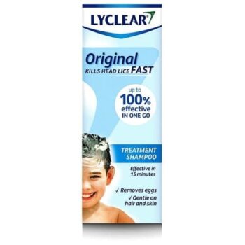 Lyclear Original Head Lice Treatment Shampoo + Comb (200ml)