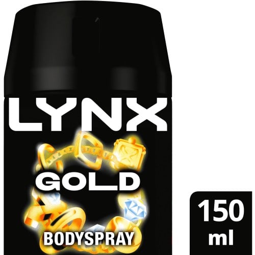 Lynx Gold Temptation Body Spray Deodorant for Men (150ml)