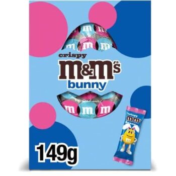 M&M's Crispy Bunny Milk Chocolate Easter Egg (149g)