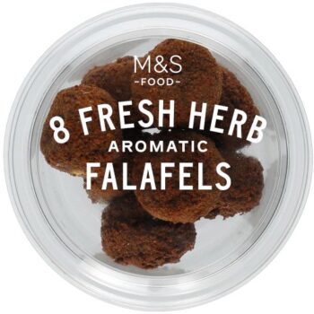 M&S 8 Aromatic Fresh Herb Falafels (160g)