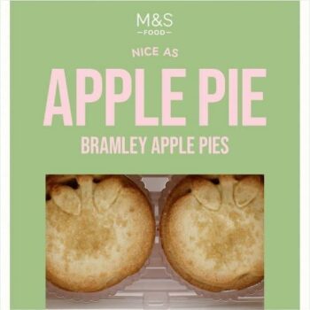 M&S Bramley Apple Pies