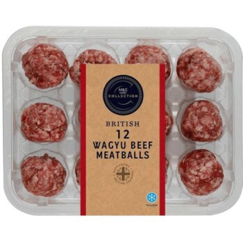 M&S Collection 12 Wagyu Beef Meatballs (300g)