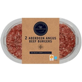 M&S Collection 2 Aberdeen Angus Beef Burgers (340g)