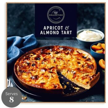 M&S Collection Apricot & Almond Tart Frozen (930g)