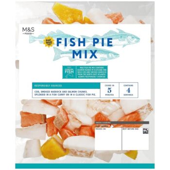 M&S Fish Pie Mix Frozen (400g)