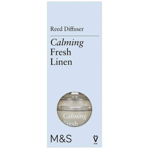 M&S Fresh Linen Reed Diffuser