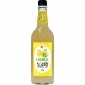 M&S Lemon & Lime Cordial