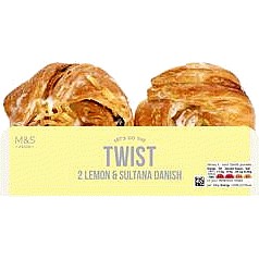 M&S Lemon & Sultana Danish Pastries