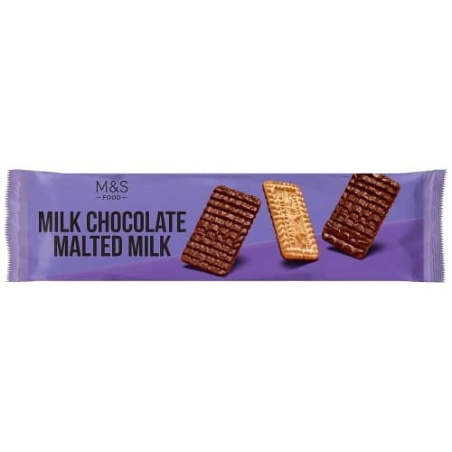 M&S Milk Chocolate Coated Malted Milk