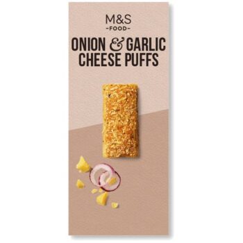 M&S Onion & Garlic Cheese Puffs (90g)