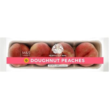 M&S Perfectly Ripe Doughnut Peaches