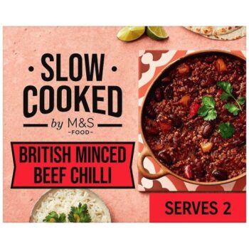 M&S Slow Cooked Minced Beef Chilli (627g)