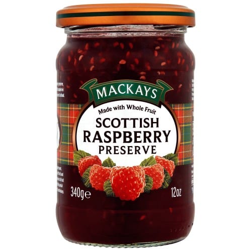 Mackays Scottish Raspberry Preserve (340g)