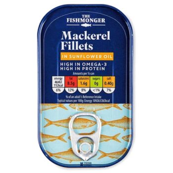 Mackerel Fillets in Sunflower Oil