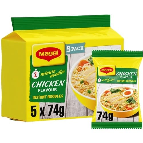 Maggi Chicken Flavour Instant Noodles (5 x 74g)