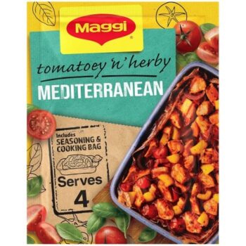 Maggi Juicy Mediterranean Chicken Seasoning & Cooking Bags (37g)