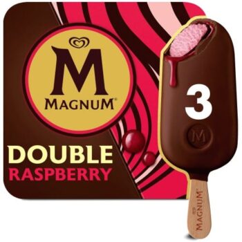 Magnum Double Raspberry Ice Cream Sticks (3 x 85ml)