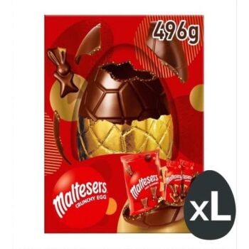 Maltesers Crunchy Milk Chocolate Easter Egg (496g)