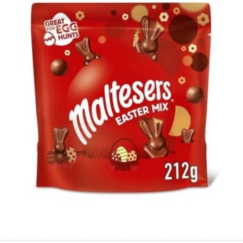 Maltesers Milk Chocolate Easter Mix Sharing Pouch Bag (212g)
