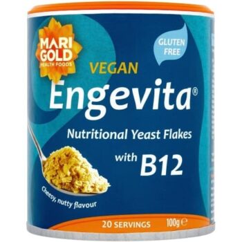 Marigold Engevita B12 Nutritional Yeast Flakes Gluten Free & Vegan (100g)