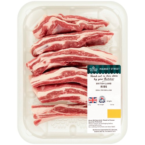 Market Street British Spring Lamb Ribs