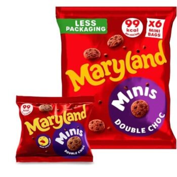 Maryland Cookies Double Chocolate Minis (6 x 118.8g)