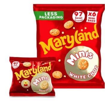 Maryland Minis White Chocolate (6 x 118.8g)