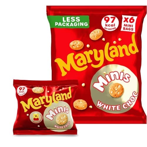 Maryland Minis White Chocolate (6 x 118.8g)