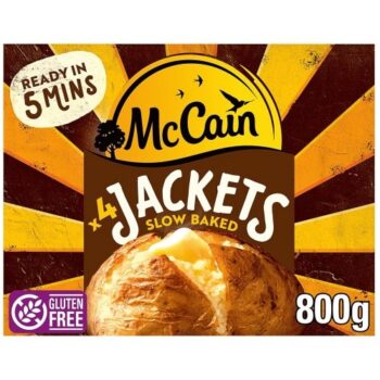 McCain 4 Ready Baked Jackets Frozen (4 x 800g)