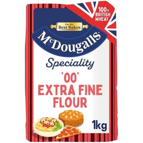 McDougalls Extra Fine 00 Premium Grade Plain Flour (1kg)