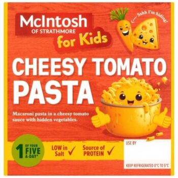 McIntosh Of Strathmore Kidz Cheesy Tomato Pasta
