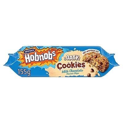McVitie's Hobnobs Oaty Cookies Milk Chocolate (155g)