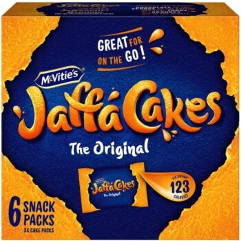 McVitie's Jaffa Cakes Snack Pack (6x3 x 198g)