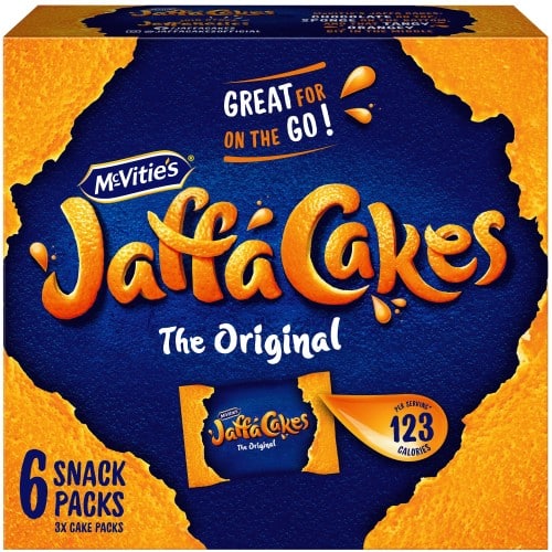 McVitie's Jaffa Cakes Snack Pack (6x3 x 198g)